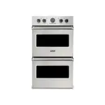 Viking VDOE530PW 5 Series 30" Electric Double Thermal Convection Oven with 9.4 cu. ft. Total Capacity (Pure White)