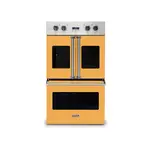 Viking VDOF7301DA 7 Series 30" French-Door Double Electric Thermal Convection Oven with 9.4 cu. ft. Total Capacity (Daffodil)