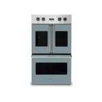 Viking VDOF7301NS 7 Series 30" French-Door Double Electric Thermal Convection Oven with 9.4 cu. ft. Total Capacity (November Sky)