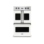 Viking VDOF7301PW 7 Series 30" French-Door Double Electric Thermal Convection Oven with 9.4 cu. ft. Total Capacity (Pure White)