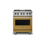 Viking VDR5304BGHLP 5 Series 30" Dual Fuel Range with 4 Sealed Burners and Self Clean (Golden Hour, Liquid Propane)