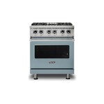 Viking VDR5304BNSLP 5 Series 30 inch Dual Fuel Range with 4 Sealed Burners and Self Clean (November Sky, Liquid Propane)