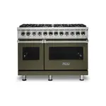 Viking VDR5488BMALP 5 Series 48 inch Dual Fuel Range with 8 Sealed Burners (Martini, Liquid Propane)