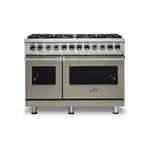 Viking VDR5488BNALP 5 Series 48 inch Dual Fuel Range with 8 Sealed Burners (Nantucket, Liquid Propane)