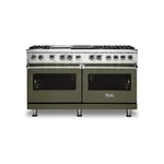 Viking VDR5606GQMALP 5 Series 60" Dual Fuel Range with 6 Sealed Burners, Griddle and Grill (Martini, Liquid Propane)