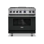 Viking VDR73624GANLP 7 Series 36" Dual Fuel Range with 4 Sealed Burners and Griddle (Antique Bronze, Liquid Propane)