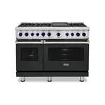 Viking VDR74826GANLP 7 Series 48" Dual Fuel Range with 6 Sealed Burners and Griddle (Antique Bronze, Liquid Propane)