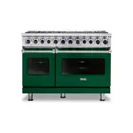 Viking VDR74828BIVLP 7 Series 48" Dual Fuel Range with 8 Sealed Burners (Ivy, Liquid Propane)