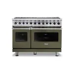 Viking VDR74828BMALP 7 Series 48 inch Dual Fuel Range with 8 Sealed Burners (Martini, Liquid Propane)