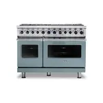 Viking VDR74828BNSLP 7 Series 48" Dual Fuel Range with 8 Sealed Burners (November Sky, Liquid Propane)