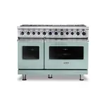 Viking VDR74828BSPLP 7 Series 48" Dual Fuel Range with 8 Sealed Burners (Splash, Liquid Propane)