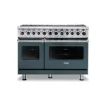 Viking VDR74828BSQLP 7 Series 48" Dual Fuel Range with 8 Sealed Burners (Squall, Liquid Propane)