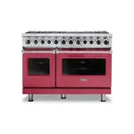 Viking VDR74828BVALP 7 Series 48" Dual Fuel Range with 8 Sealed Burners (Valentine, Liquid Propane)