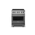 Viking VER53014BDG 5 Series 30" Electric Self-Clean Range with 4 Elements (Damascus Grey)