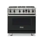 Viking VGIC53626BANLP 5 Series 36" Open Burner Gas Range (Antique Bronze, Liquid Propane)