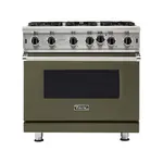 Viking VGIC53626BMALP 5 Series 36" Open Burner Gas Range (Martini, Liquid Propane)