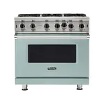 Viking VGIC53626BSPLP 5 Series 36" Open Burner Gas Range (Splash, Liquid Propane)