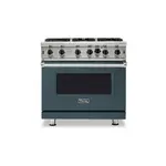 Viking VGIC53626BSQLP 5 Series 36" Open Burner Gas Range (Squall, Liquid Propane)