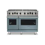 Viking VGIC54828BNSLP 5 Series 48" Open Burner Gas Range (November Sky, Liquid Propane)