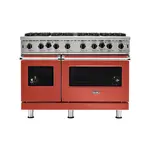 Viking VGIC54828BSCLP 5 Series 48" Open Burner Gas Range (Spiced Cider, Liquid Propane)