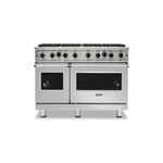 Viking VGIC54828BSSLP 5 Series 48" Open Burner Gas Range (Stainless Steel, Liquid Propane)