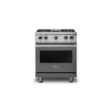 Viking VGR5304BDGLP 5 Series 30" Sealed Burner Gas Range (Damascus Grey, Liquid Propane)