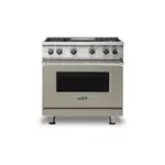 Viking VGR5364GNALP 5 Series 36" Sealed Burner Gas Range with 4 Burners and Griddle  (Nantucket, Liquid Propane)