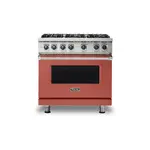 Viking VGR5366BSCLP 5 Series 36" Sealed Burner Gas Range with 6 Burners (Spiced Cider, Liquid Propane)