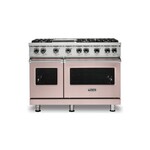 Viking VGR5486GBHLP 5 Series 48" Sealed Burner Gas Range with 6 Burners and Griddle (Blush, Liquid Propane)