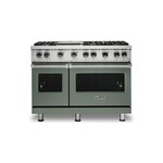 Viking VGR5486GEULP 5 Series 48" Sealed Burner Gas Range with 6 Burners and Griddle (Eucalyptus, Liquid Propane)