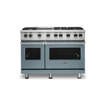 Viking VGR5486GNSLP 5 Series 48" Sealed Burner Gas Range with 6 Burners and Griddle (November Sky, Liquid Propane)