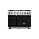 Viking VGR5486GONLP 5 Series 48" Sealed Burner Gas Range with 6 Burners and Griddle (Onyx, Liquid Propane)