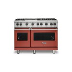 Viking VGR5486GSCLP 5 Series 48" Sealed Burner Gas Range with 6 Burners and Griddle (Spiced Cider, Liquid Propane)