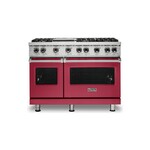 Viking VGR5486GVALP 5 Series 48" Sealed Burner Gas Range with 6 Burners and Griddle (Valentine, Liquid Propane)