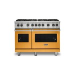 Viking VGR5488BDALP 5 Series 48" Sealed Burner Gas Range with 8 Burners (Daffodil, Liquid Propane)