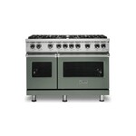 Viking VGR5488BEULP 5 Series 48" Sealed Burner Gas Range with 8 Burners (Eucalyptus, Liquid Propane)