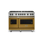 Viking VGR5488BGHLP 5 Series 48" Sealed Burner Gas Range with 8 Burners (Golden Hour, Liquid Propane)