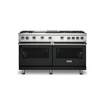 Viking VGR5606GQANLP 5 Series 60" Sealed Burner Gas Range with 6 Burners, Griddle and Grill (Antique Bronze, Liquid Propane)