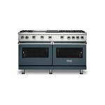 Viking VGR5606GQSQLP 5 Series 60" Sealed Burner Gas Range with 6 Burners, Griddle and Grill (Squall, Liquid Propane)