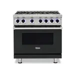 Viking VGR73626BANLP 7 Series 36" Sealed Burner Gas Range with 6 Burners (Antique Bronze, Liquid Propane)