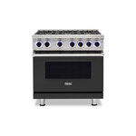 Viking VGR73626BCSLP 7 Series 36" Sealed Burner Gas Range with 6 Burners (Cast Black, Liquid Propane)