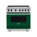 Viking VGR73626BIVLP 7 Series 36" Sealed Burner Gas Range with 6 Burners (Ivy, Liquid Propane)