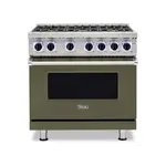 Viking VGR73626BMALP 7 Series 36" Sealed Burner Gas Range with 6 Burners (Martini, Liquid Propane)