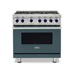 Viking VGR73626BSQLP 7 Series 36" Sealed Burner Gas Range with 6 Burners (Squall, Liquid Propane)