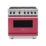 Viking VGR73626BVALP 7 Series 36" Sealed Burner Gas Range with 6 Burners (Valentine, Liquid Propane)