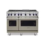 Viking VGR74826GNALP 7 Series 48" Sealed Burner Gas Range with 6 Burners and Griddle (Nantucket, Liquid Propane)