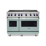 Viking VGR74826GSPLP 7 Series 48" Sealed Burner Gas Range with 6 Burners and Griddle (Splash, Liquid Propane)