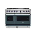 Viking VGR74826GSQLP 7 Series 48" Sealed Burner Gas Range with 6 Burners and Griddle (Squall, Liquid Propane)