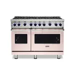 Viking VGR74828BBHLP 7 Series 48" Sealed Burner Gas Range with 8 Burners (Blush, Liquid Propane)