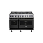 Viking VGR74828BCSLP 7 Series 48" Sealed Burner Gas Range with 8 Burners (Cast Black, Liquid Propane)